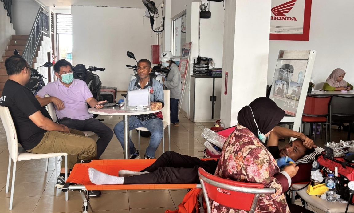 Peringati Hari Donor Darah Sedunia, Astra Motor Papua Gelar Donor Darah di SO Merauke