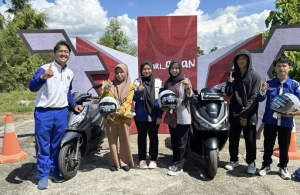 Edukasi Safety Riding Dalam FEBI Expo Kampus IAIN Fattahul Muluk Papua