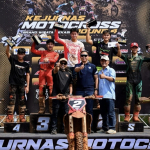 Raih Podium Perdana, Valrossi dan CRF250R Melesat di Kejurnas Motocross Bekasi
