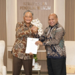 Dorong Konektivitas Wilayah di Papua, Gubernur MDF Usulkan 9 Ruas Jalan Strategis ke Kementrian PU