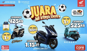 JUARA! Promo Ekstra Irit Dari Honda