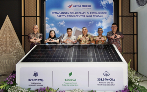 HUT ke-56, Astra Motor Perkuat Pemanfaatan Energi Bersih melalui Solar PV di Astra Motor Safety Riding Center Jawa Tengah