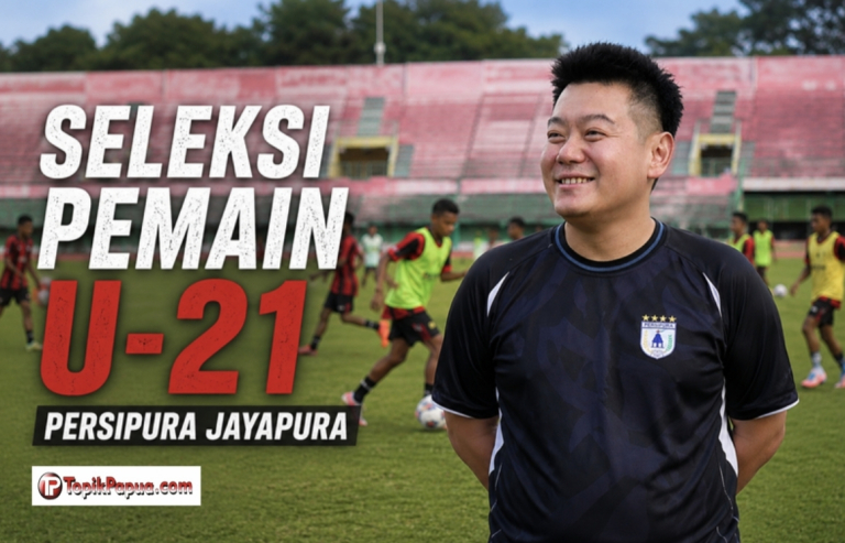 Lengkapi Skuat Muda, Persipura Buka Seleksi Pemain U-21, Catat Tanggalnya
