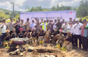 Groundbreaking Sekolah Rakyat di Maribu Sentani, Wagub Aryoko: Bukti Negara Hadir di Papua