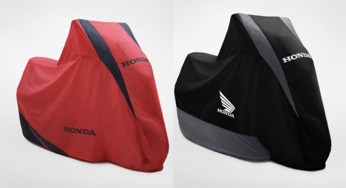 Motorcycle Cover Genuine Honda Tersedia di Seluruh Dealer Honda Papua, Lindungi Motor dari Debu dan Cuaca