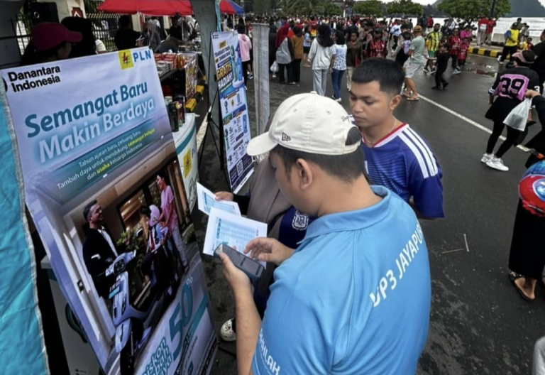 Sambut HUT ke-81 RI, 1.203 Pelanggan di Tanah Papua Nikmati Promo Tambah Daya PLN