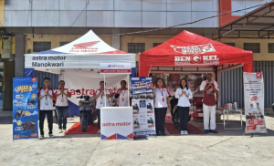 Sambut Akhir Bulan, Astra Motor Manokwari Gelar Roadshow di Wosi