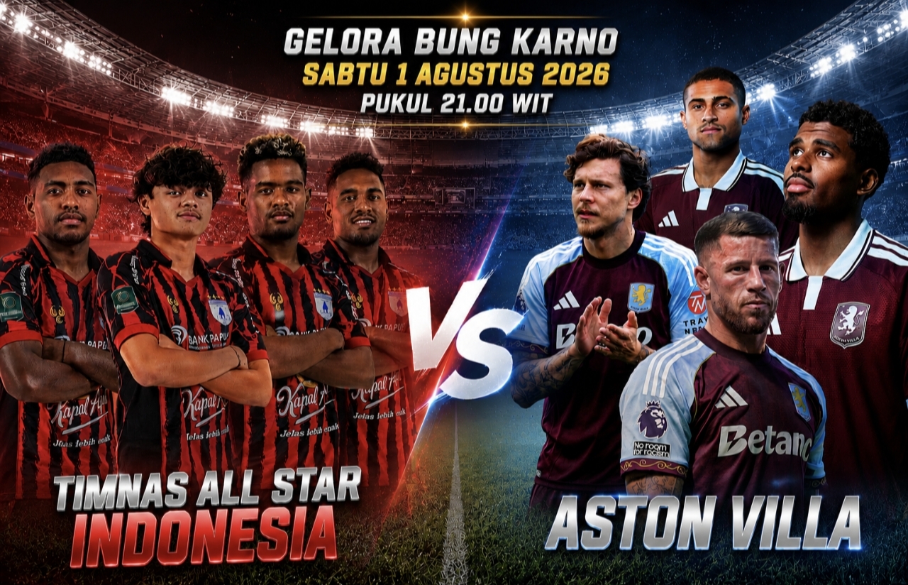 Empat Pemain Persipura Gabung Indonesia All Star Hadapi Juara UEFA Europa League