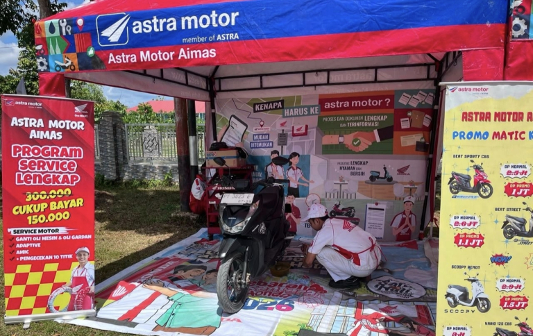 Tutup Bulan Juli, Astra Motor Aimas Hadir di UNIMUDA Sorong