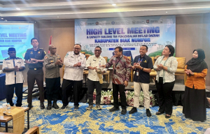 Pengendalian Inflasi, BI Papua Gelar HLM dan Capacity Building TPID di Kabupaten Biak Numfor