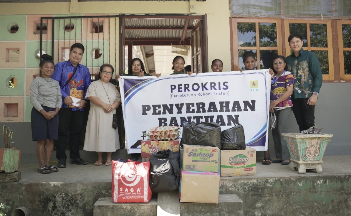 Panti Asuhan Kerahiman Sentani Terbakar, PLN Salurkan Bantuan Logistik