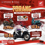 Sambut Bulan Kemerdekaan Dengan Promo ‘TORANG’ dari Honda