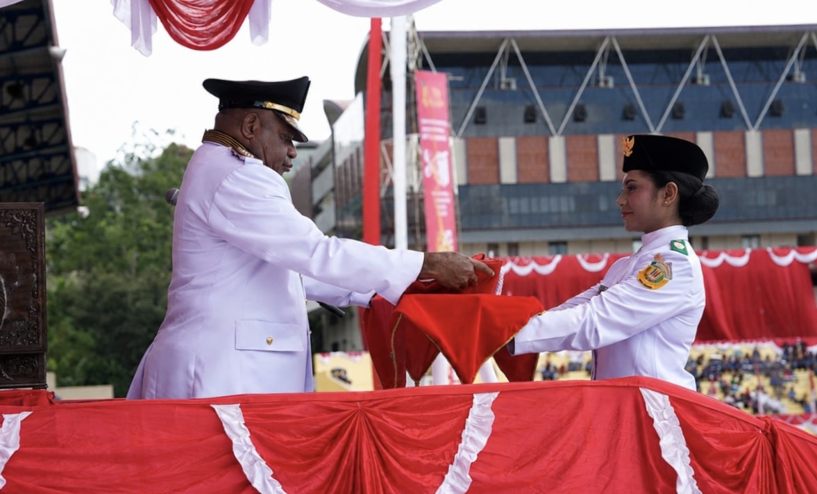 HUT RI ke-81 di Papua, Gubernur MDF: Kemerdekaan Harus Bermakna bagi Kesejahteraan Masyarakat