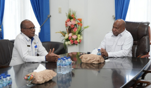 Bertemu Kepala BKKBN Papua, Gubernur MDF Dorong Percepatan Penanganan Stunting Berbasis Data yang Akurat