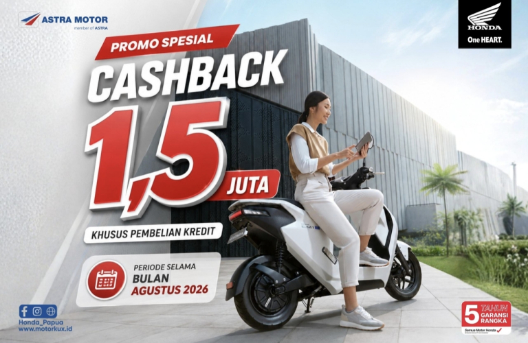 Astra Motor Papua Hadirkan Program Khusus EM 1 e: