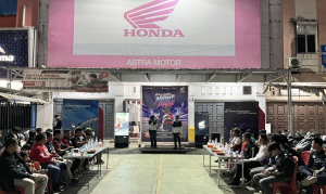 Astra Motor Papua Hadirkan New Vario Evo 160 Kepada Komunitas Motor di kota Sorong