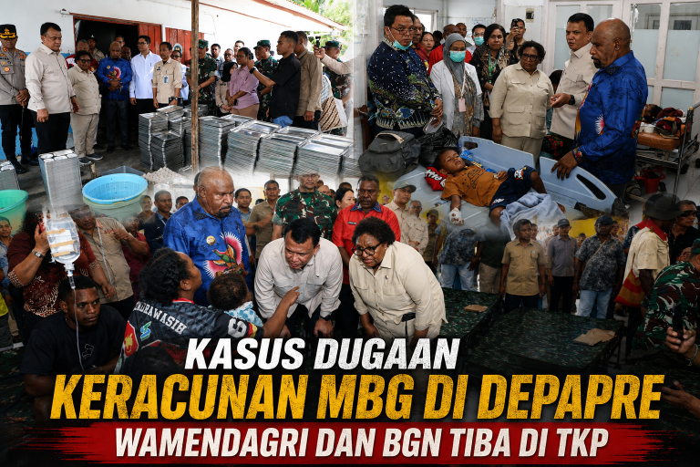 Kasus Dugaan Keracunan MBG: Wamengadri Kunjungi SPPG Yayasan KIS Papua, Ini yang Ditemukan