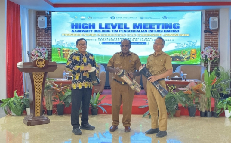 Jaga Stabilitas Inflasi, BI Papua Bersama TPID Papua Pegunungan Gelar HLM dan Capacity Building