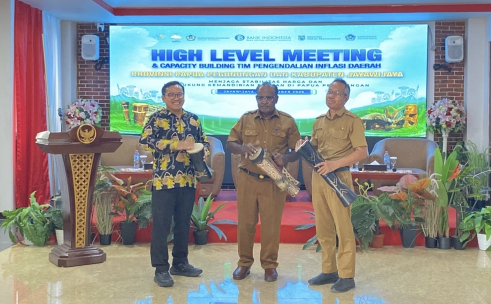 Jaga Stabilitas Inflasi, BI Papua Bersama TPID Papua Pegunungan Gelar HLM dan Capacity Building
