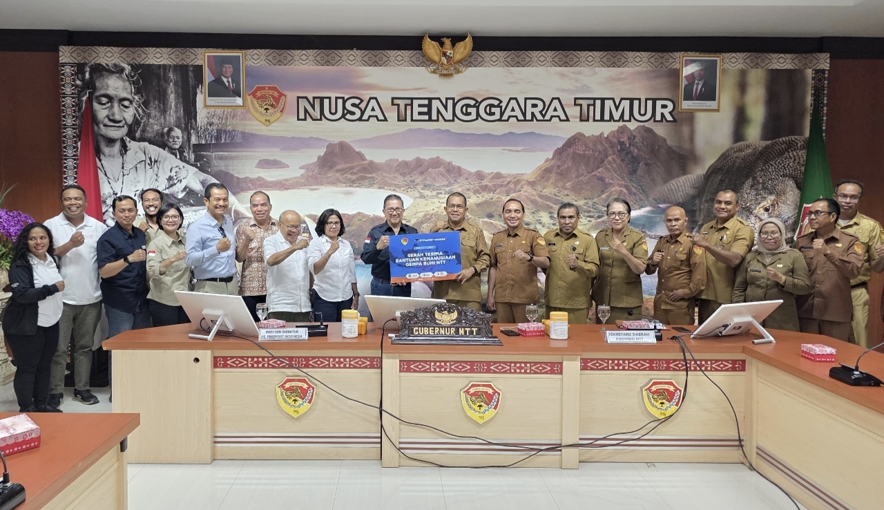 Freeport Salurkan Bantuan Senilai Rp2,5 Miliar untuk Masyarakat Terdampak Gempa NTT