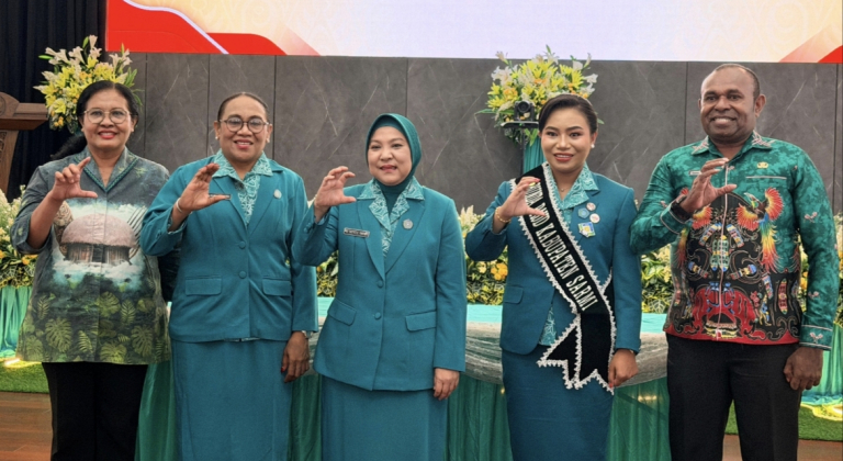 Ketua TP PKK Papua Minta 100 Hari Pertama Pengurus Sarmi Fokus Petakan 4 Masalah