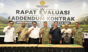 Buka Rapat Evaluasi dan Addendum Cetak Sawah 2026, Gubernur MDF: Harus Berdampak Bagi Kesejahteraan Rakyat