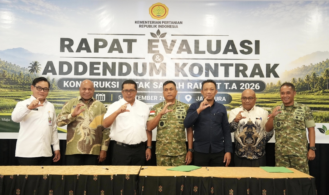 Buka Rapat Evaluasi dan Addendum Cetak Sawah 2026, Gubernur MDF: Harus Berdampak Bagi Kesejahteraan Rakyat