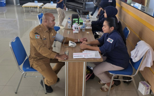 Peringatan Harhubnas 2026 di Papua lewat Aksi Kemanusiaan Donor Darah