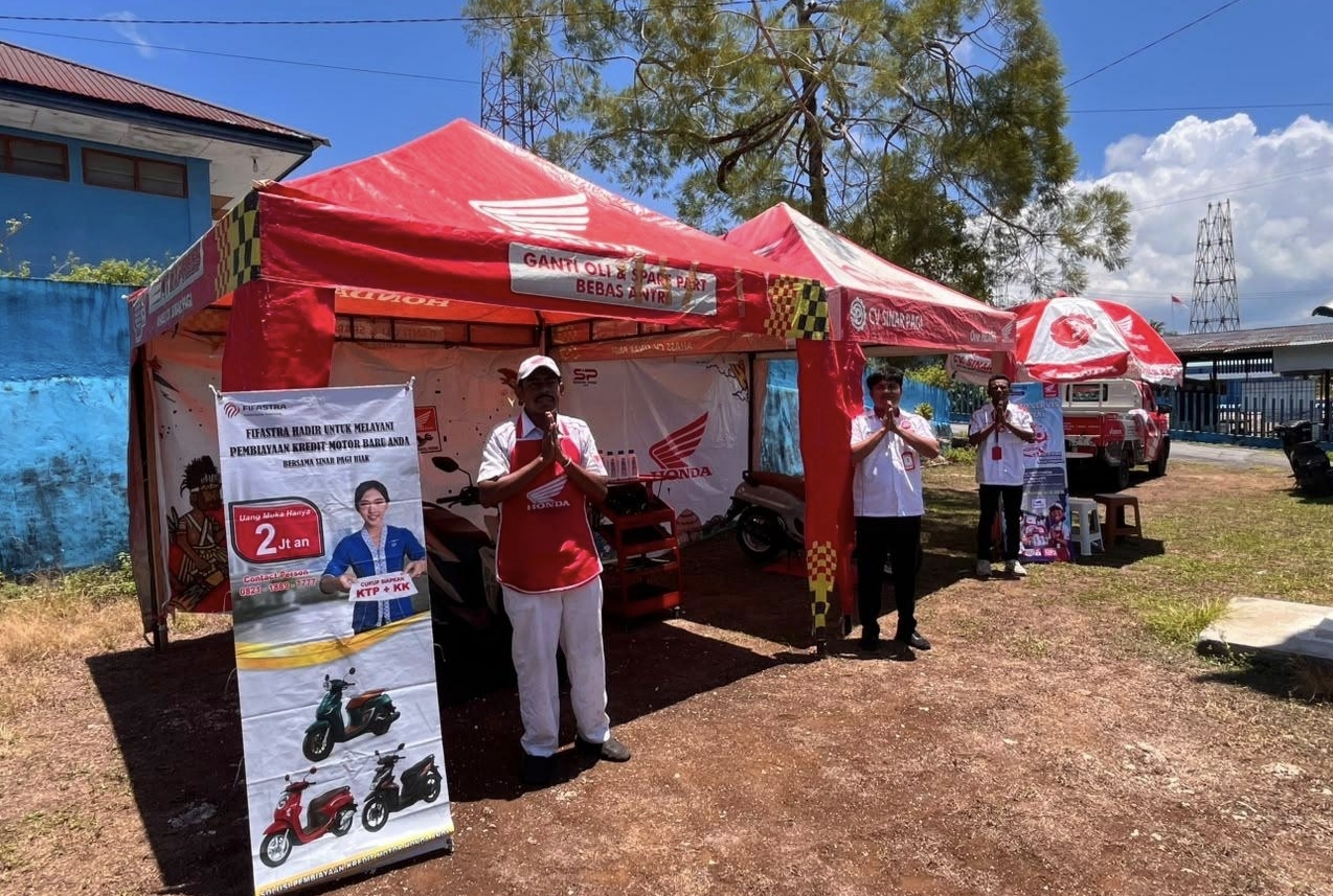 Perkenalkan Honda Vario 125, Astra Motor Papua Gelar Roadshow di SMK Negeri 2 Nabire