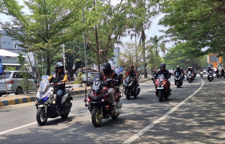 Gelar Touring, Astra Motor Papua Dapatkan Apresiasi Dari Komunitas Setia