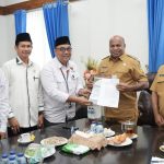 Gubernur MDF Siap Dukung Tiga Agenda Kanwil Kemenag Papua Diakhir Tahun 2026