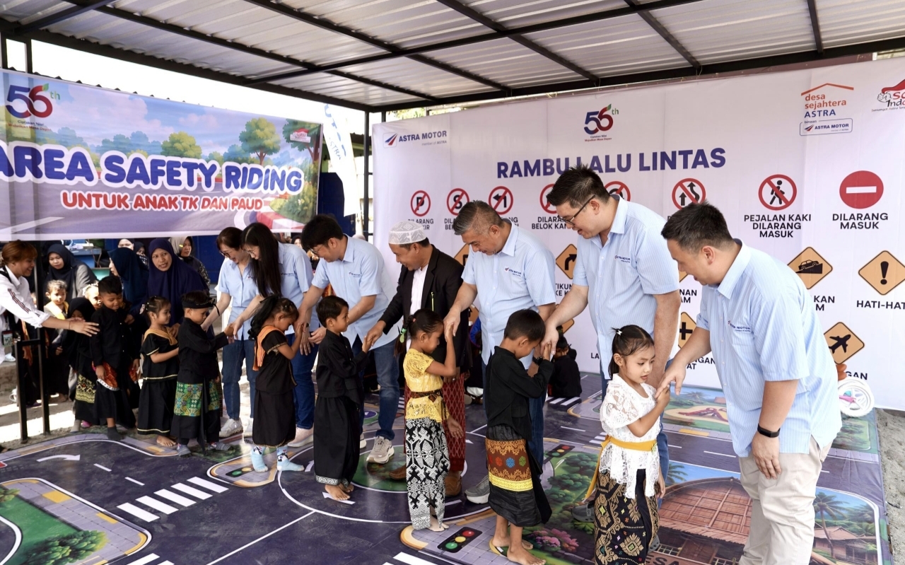 Astra Motor Resmikan Desa Sejahtera Astra Bengkaung, Dorong Potensi Desa secara Berkelanjutan