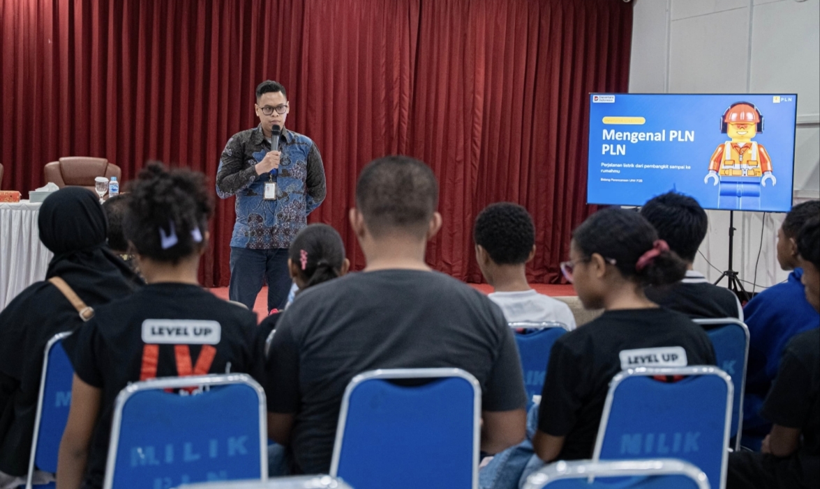 Tingkatkan Literasi Kelistrikan Generasi Muda, PLN Edukasi Siswa Level Up Learning Center Jayapura