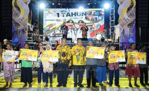 Tepati Janji, 1 Tahun Kepemimpinan Pasangan MARI-YO Lounching Kartu KASIH dan JALAN