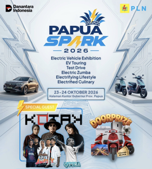 Edukasi Electrifying Lifestyle di Papua, PLN Gelar ‘Papua Spark 2026’