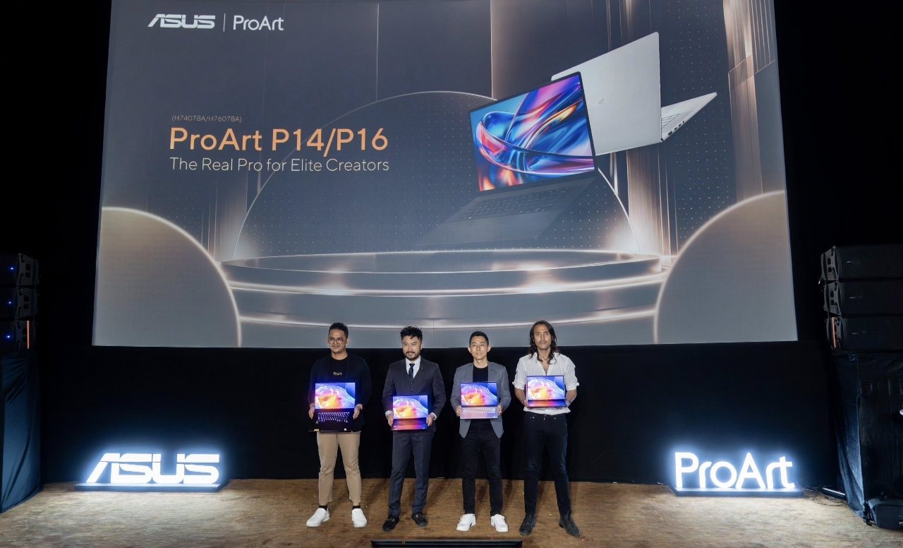 ASUS ProArt P14 dan P16, Laptop Kreator Profesional dengan NVIDIA RTX Spark™ Pertama di Indonesia