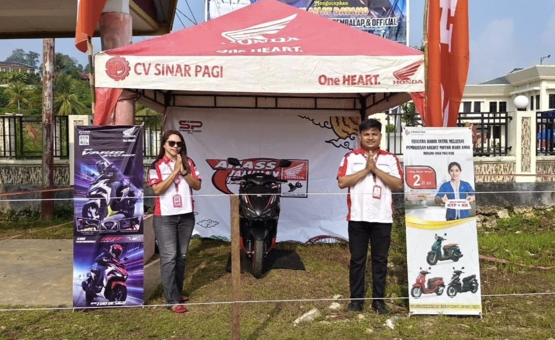 Kehadiran Honda Dalam Event Roadrace Bupati Supiori Cup