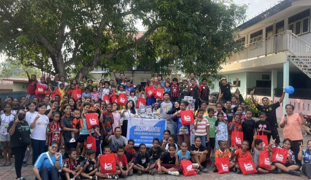 Astra Motor Papua Hadirkan Astra Motor Peduli Dalam Jalan Santai Bersama Diaspora Jayapura