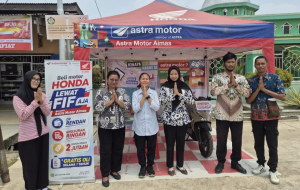 Astra Motor Aimas Gelar Roadshow Safari Jumat, Hadirkan Promo Honda Beat Street